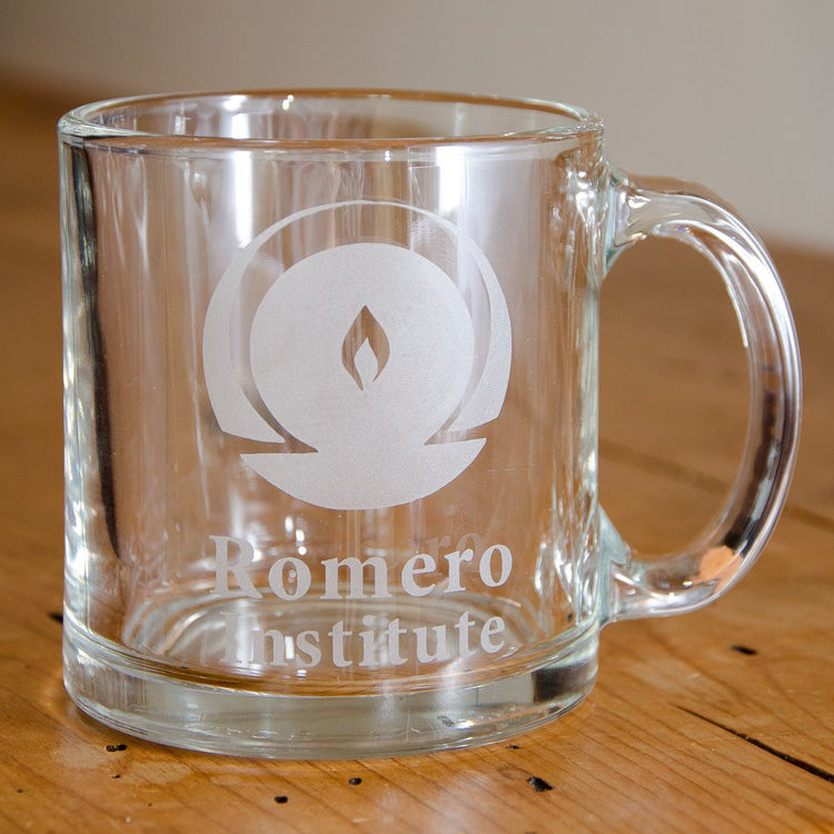 Romero glass mug